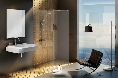 Ravak walk-in corner zuhanykabin 120x80 cm