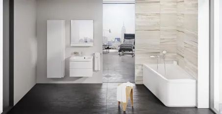 Ravak 10° Asymmetric balos fürdőkád 160x95cm