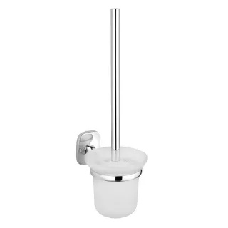 Sapho Rumba fali WC kefe tartó tejüveg/króm (RB108)