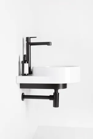 Ravak Mosdó szifon FEKETE-teleszkópos