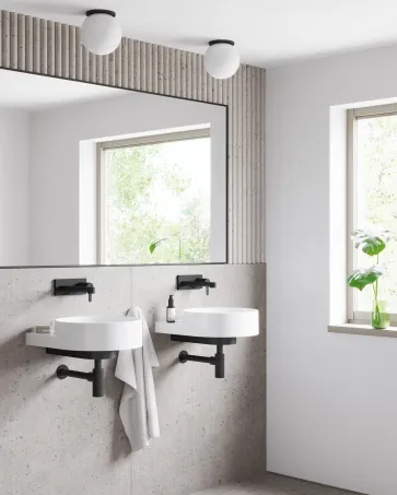 Ravak Mosdó szifon FEKETE-teleszkópos