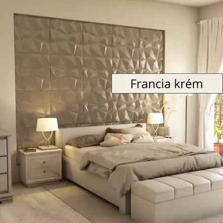 Ecuador 3D falpanel 60x60cm - Francia krém