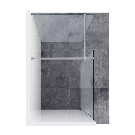 Ravak walk in wall W set uni T profil krómhatású