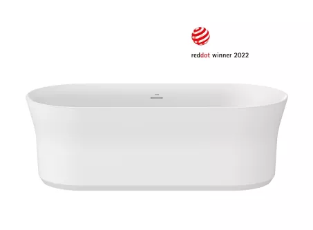 Ravak Akrilkád YPSILON 1800x800 fehér/FEKETE szabadonálló,fekete lefolyóval