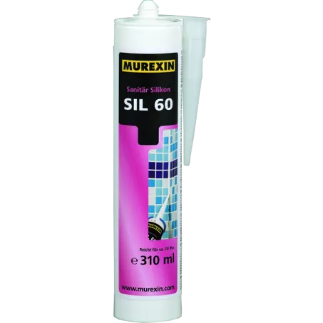 Murexin SIL 60 Szaniter szilikon - ezüstszürke(4200)