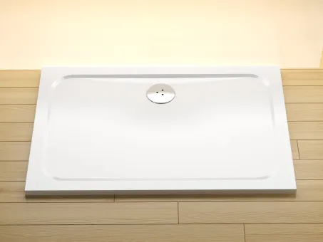 Ravak Zuhanytálca GIGANT PRO 100x90 CHROME fehér