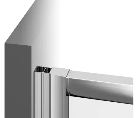 Ravak Blix BLRV2-90 sarokbelépős zuhanykabin Szatén Transparent