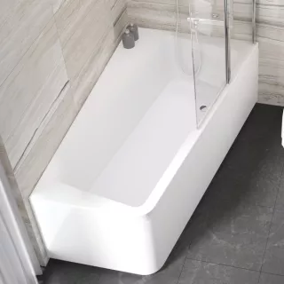 Ravak 10° Asymmetric jobbos fürdőkád 160x95cm
