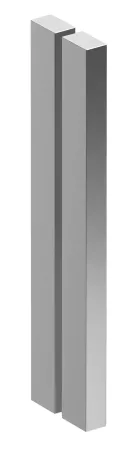 Ravak Zuhanyajtó BLSDP2-100 krómhatású +Transparent