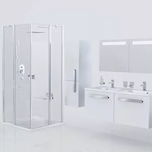 Ravak Chrome Asymmetrci jobbos fürdőkád 160x105cm